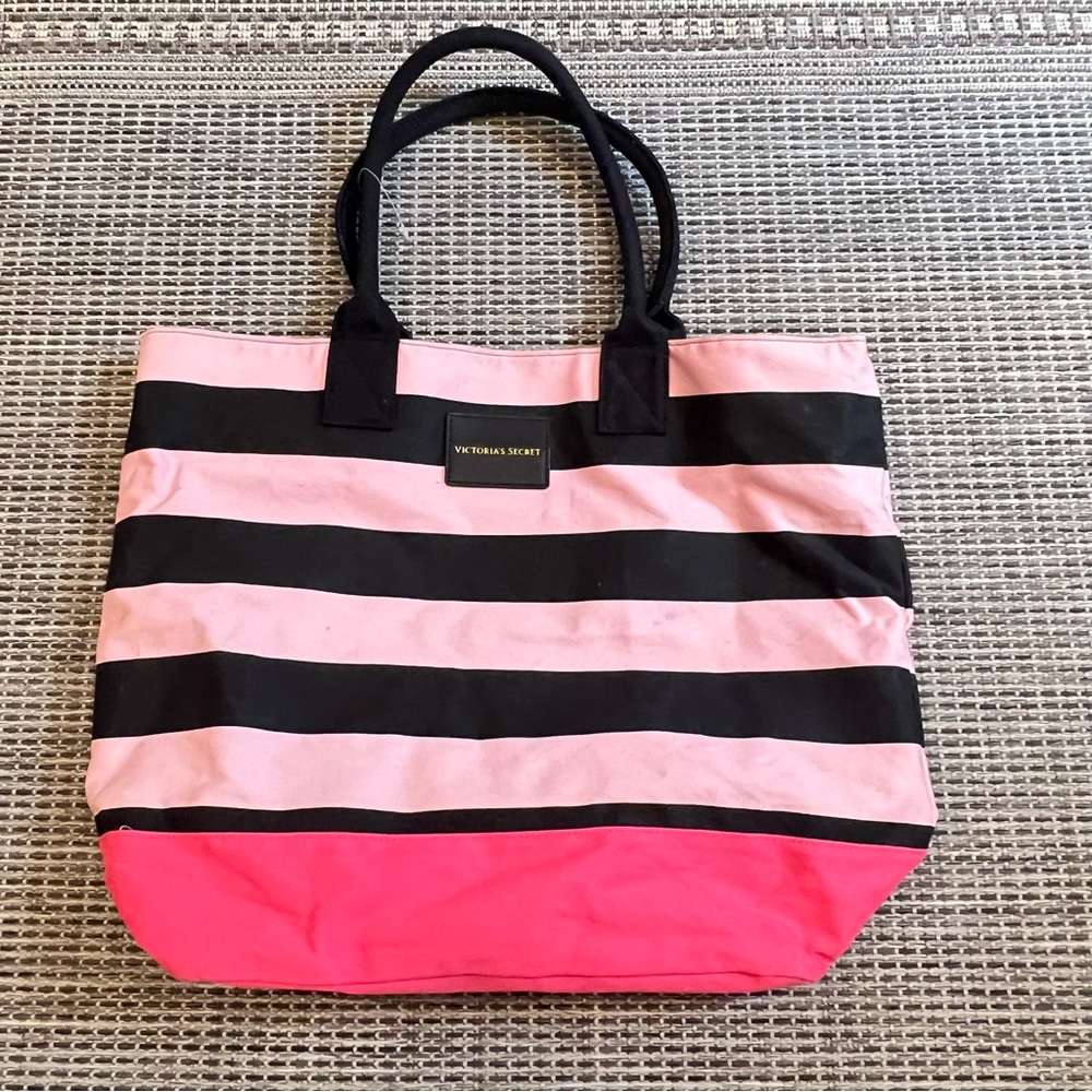 Victoria’s Secret Striped Bag